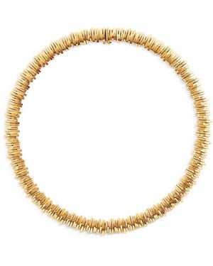 Suzanne Kalan Golden Tennis Necklace - Metallic