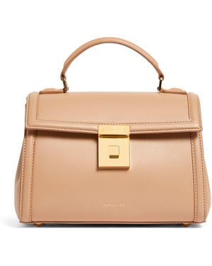 DeMellier London Leather The Paris Top-Handle Bag - Natural