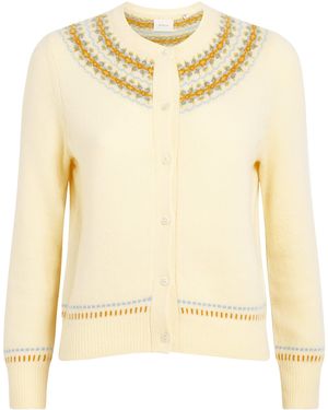 Doen Wool-Blend Olympe Cardigan - Natural