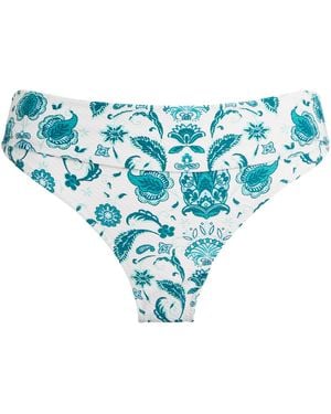 Heidi Klein Floral Kos Bikini Briefs - Blue