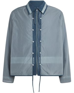 Craig Green Cotton-Blend 2-In-1 Shirt Jacket - Blue