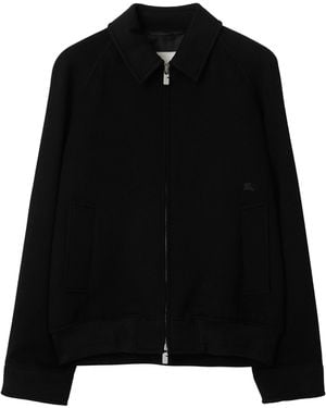 Burberry Cashmere Harrington Jacket - Black