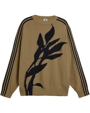 adidas X Song For The Mute Cotton Flower Sweater - Green