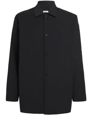 Fear Of God Wool-Blend Coaches Jacket - Black