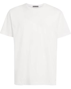 Corneliani Cotton Short-Sleeve T-Shirt - White