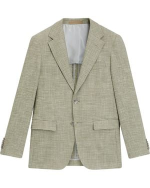 BOSS Wool-Blend Blazer - Green