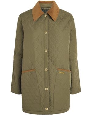 Barbour Quilted Goldmire Jacket - Green
