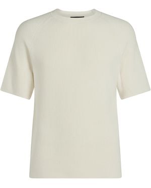 Vince Linen Short-Sleeve Shirt - White