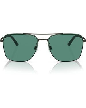 Oliver Peoples Metal R-2 Sunglasses - Green