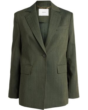 JOSEPH Virgin Wool Maati Blazer - Green