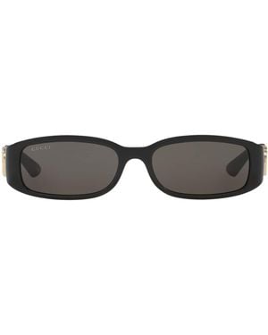 Gucci Slim Rectangular Sunglasses - Grey