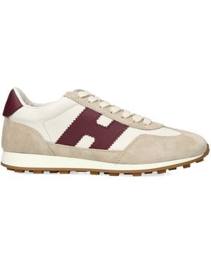 Hogan Leather Athletic Sneakers - Pink