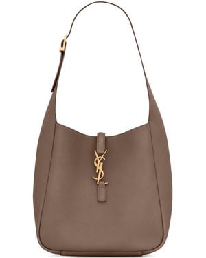 Saint Laurent Small Le 5 À 7 Shoulder Bag - Brown