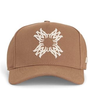 Amiri Ma Quad Baseball Cap - Brown