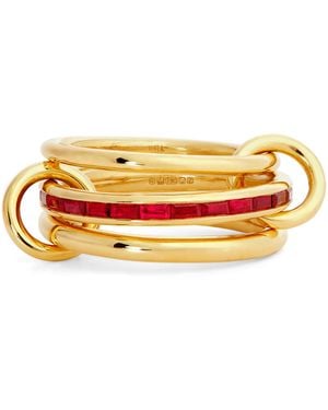 Spinelli Kilcollin And Ruby Pyrus Ring - Yellow