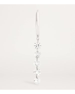 PERSÉE And Diamond Danaé Single Hoop Earring - Natural