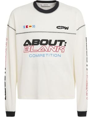 About Blank Competition Long-Sleeve T-Shirt - White