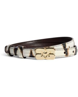 Ganni Small Kat Belt - Metallic