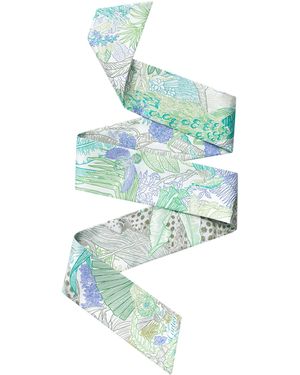 Cartier Silk Panthère Greenhouse Twilly