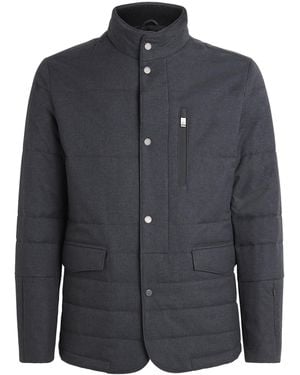 Pal Zileri Padded Jacket - Blue
