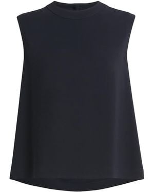 Nomadissem Sleeveless Tailored Blouse - Blue