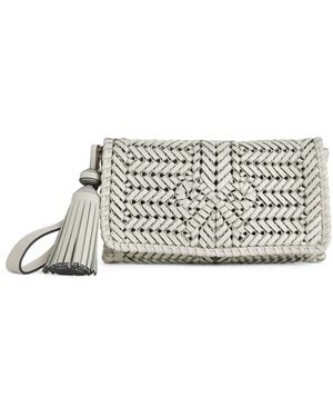 Anya Hindmarch Leather Neeson Cross-Body Bag - Metallic