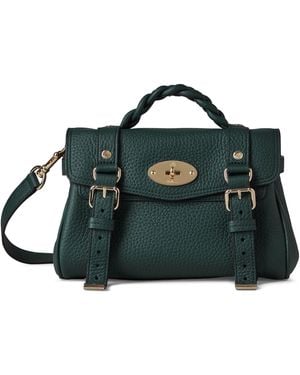 Mulberry Mini Leather Alexa Cross-Body Bag - Green