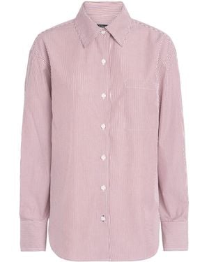 Rag & Bone Cotton Connie Shirt - Pink