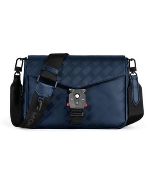 Montblanc Leather Extreme 3.0 Envelop Cross-body Bag - Blue