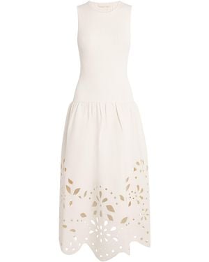 Ulla Johnson Cut-Out Rosaline Midi Dress - White