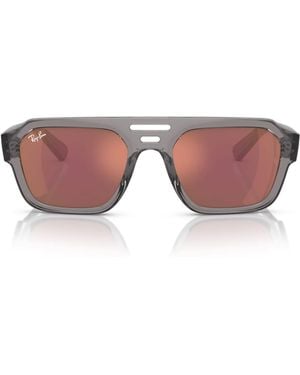 Ray-Ban Acetate 0Rb4397 Sunglasses - Pink