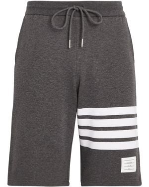 Thom Browne Four-Stripe Shorts - Grey