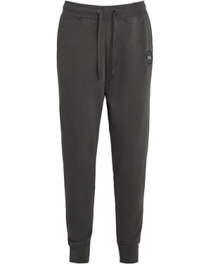 Canada Goose Cotton Huron Sweatpants - Grey