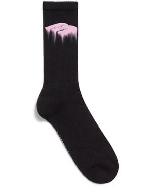 Balenciaga Wet Brush Socks - Black