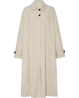 The Row Lolana Trench Coat - White