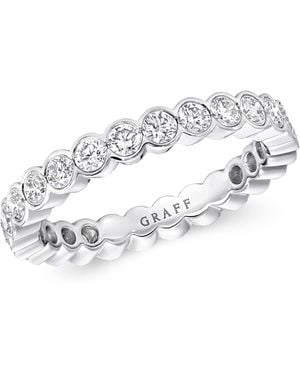 Graff And Diamond Classic Eternity Ring - White
