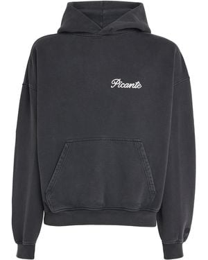 Picante Organic Cotton Tailor Logo Hoodie - Black