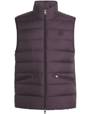 Moncler Lechtal Down Gilet - Purple