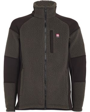 66 North Fleece Tindur Zip-Up Jacket - Black