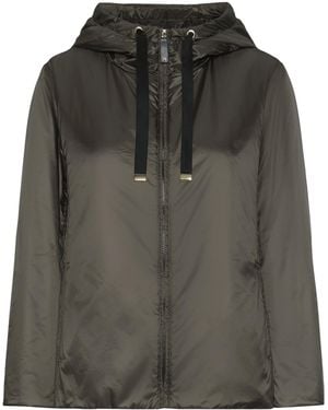 Max Mara Padded Hooded Jacket - Green