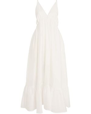 NINETY PERCENT Koulika Maxi Dress - White