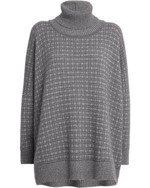 Eskandar Cashmere Rollneck Sweater - Gray