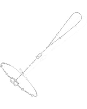 Messika Move Uno And Diamond Hand Bracelet - Metallic