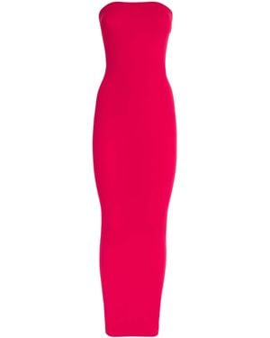 Wolford Fatal Bandeau Maxi Dress - Pink