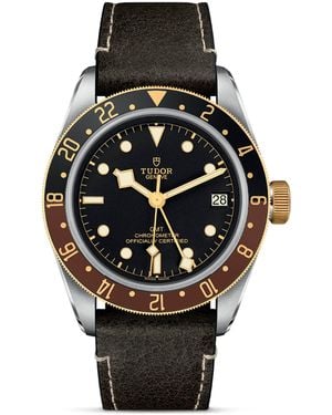 Tudor Bay Gmt Stainless Steel And Watch - Black