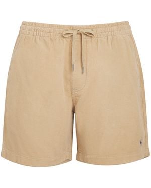 Polo Ralph Lauren Cotton Corduroy Prepster Shorts - Natural