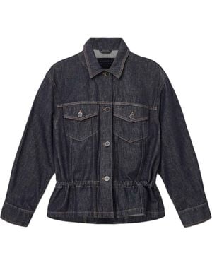 AllSaints Organic Denim Denby Trucker Jacket - Blue