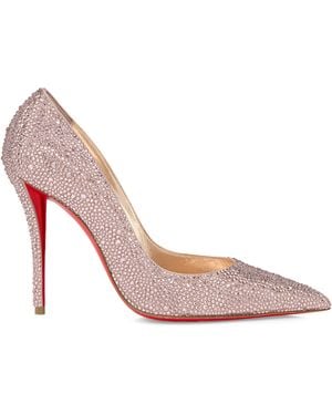 Christian Louboutin Exclusive Miss Z Strass Court Shoes 100 - Pink