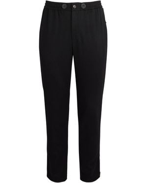 Alan Scott Cashmere-Blend Joggers - Black