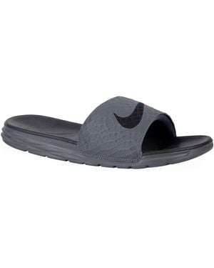 Grey nike slides mens new arrivals